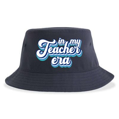 In My Teacher Era Retro Style Sustainable Bucket Hat