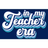 In My Teacher Era Retro Style Bumper Sticker