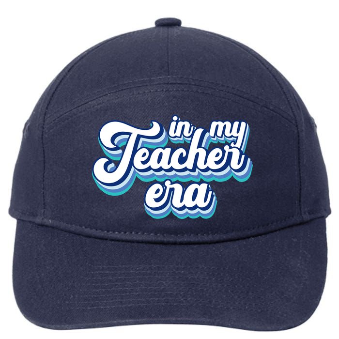 In My Teacher Era Retro Style 7-Panel Snapback Hat
