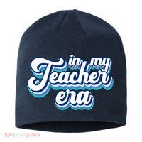 In My Teacher Era Retro Style Sustainable Beanie