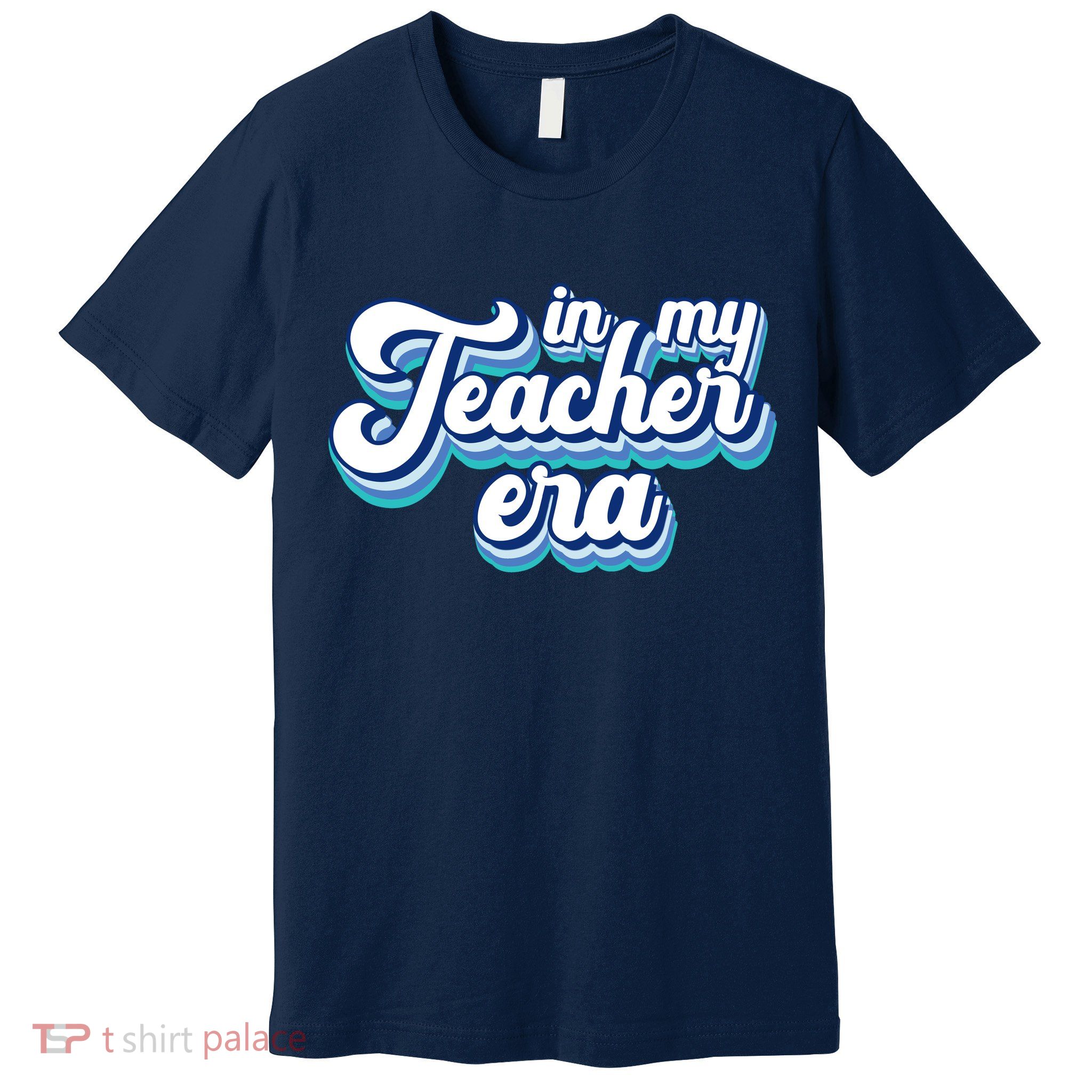 In My Teacher Era Retro Style Premium T-Shirt