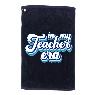 In My Teacher Era Retro Style Golf Towel