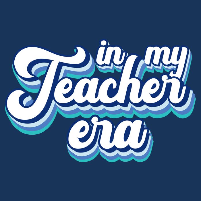 In My Teacher Era Retro Style Toddler T-Shirt