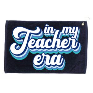 In My Teacher Era Retro Style Grommeted Golf Towel