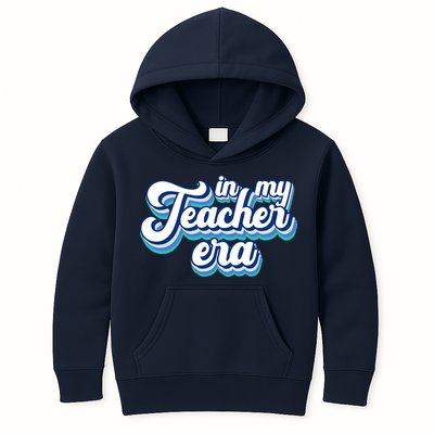 In My Teacher Era Retro Style Kids Hoodie