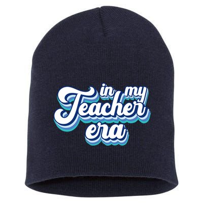 In My Teacher Era Retro Style Short Acrylic Beanie