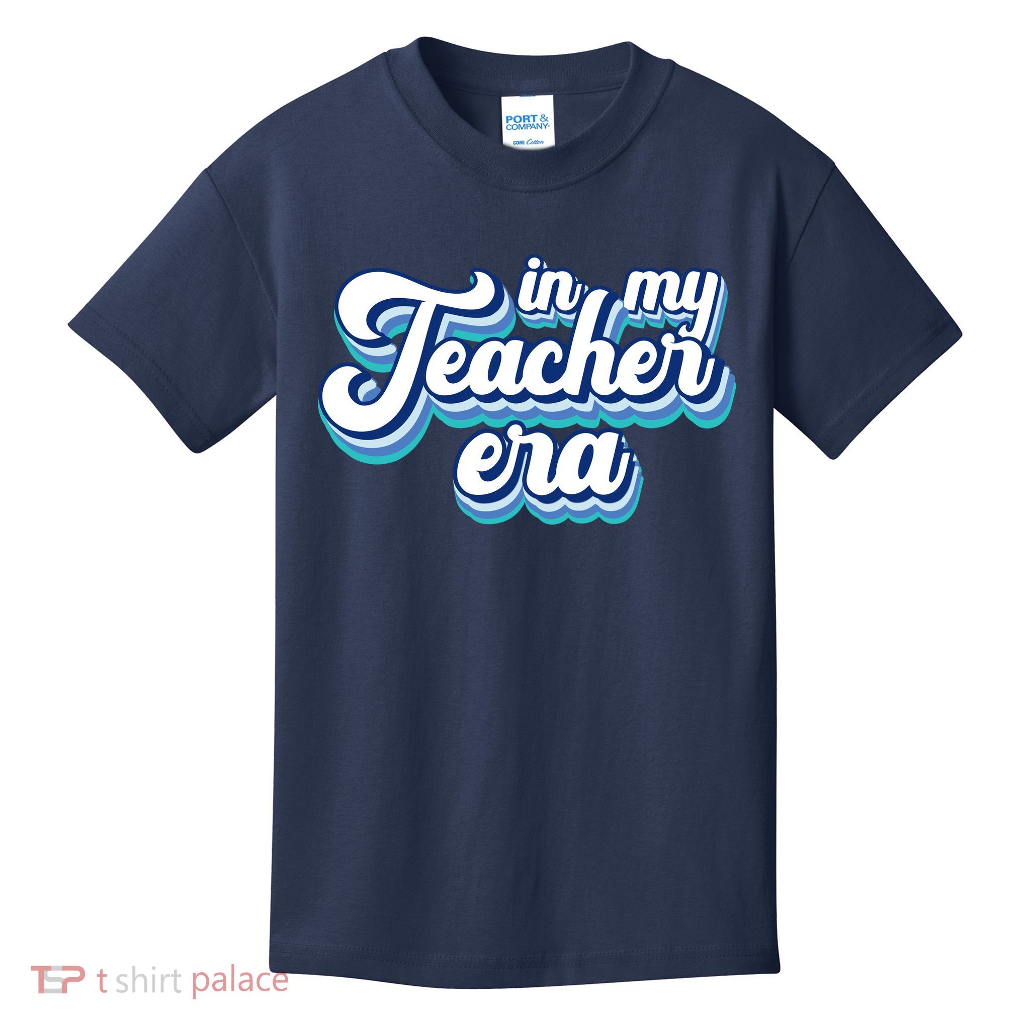In My Teacher Era Retro Style Kids T-Shirt