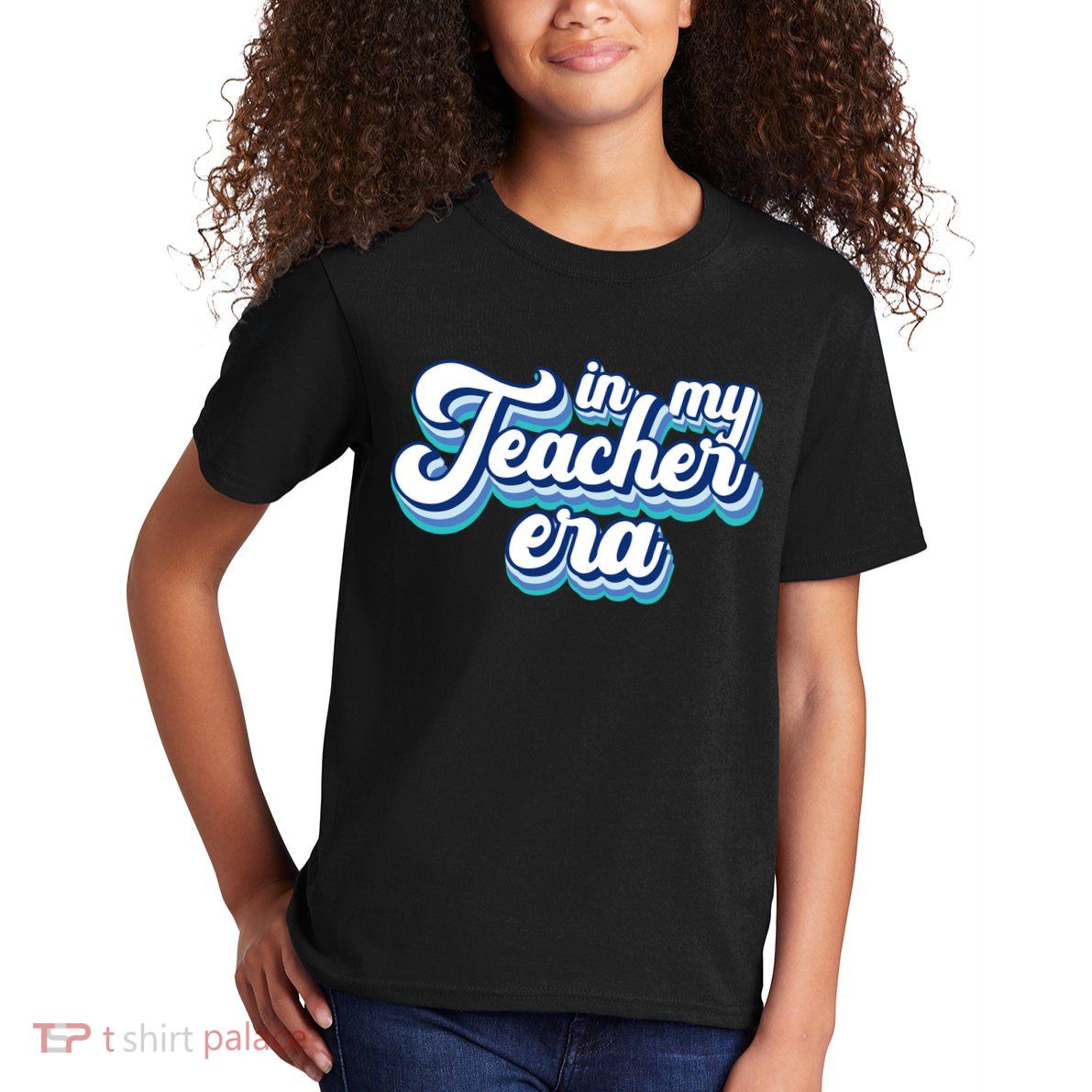 In My Teacher Era Retro Style Kids T-Shirt