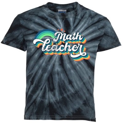 Im Math Teacher For Back To School Kids Tie-Dye T-Shirt