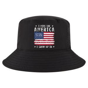 I Miss The America I Grew Up In American Since 1776 Patriotic US Constitution Cool Comfort Performance Bucket Hat