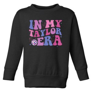 In My Tay Tay Era  Toddler Sweatshirt