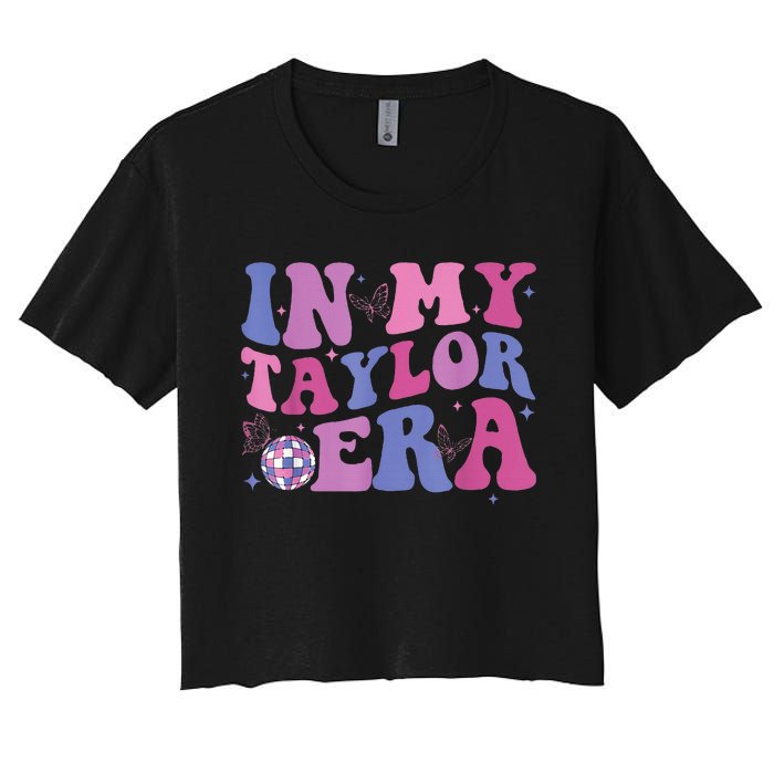 In My Tay Tay Era  Women's Crop Top Tee