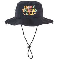 In My Thirties Era Groovy 30th Birthday 30S Funny For Wo Legacy Cool Fit Booney Bucket Hat