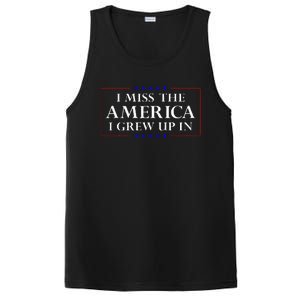 I Miss The America I Grew Up In American Flag PosiCharge Competitor Tank