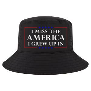 I Miss The America I Grew Up In American Flag Cool Comfort Performance Bucket Hat