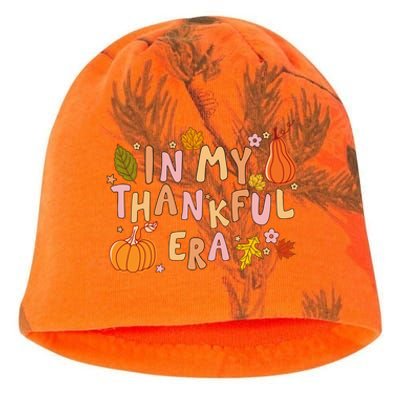 In My Thankful Era Halloween Friend Sister Halloween Meaningful Gift Kati - Camo Knit Beanie