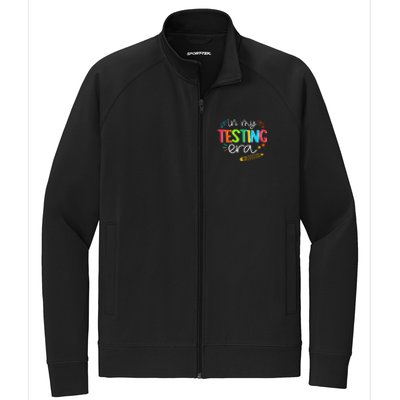 In My Testing Era Motivation Test Day Testing Women Teachers Stretch Full-Zip Cadet Jacket