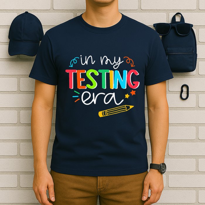 In My Testing Era Motivation Test Day Testing Women Teachers T-Shirt
