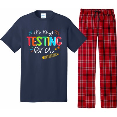 In My Testing Era Motivation Test Day Testing Women Teachers Pajama Set