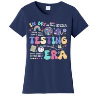 In My Testing Era School Day Teacher Student Rock The Test Women's T-Shirt