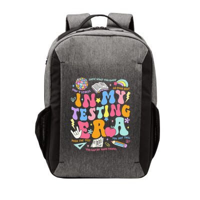 In My Testing Era Teachers Student Rock The Test Testing Day Vector Backpack