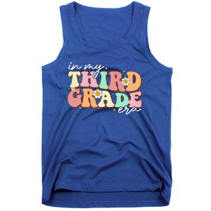 In My Third Grade Era Retro Back To School Teacher Student Tank Top