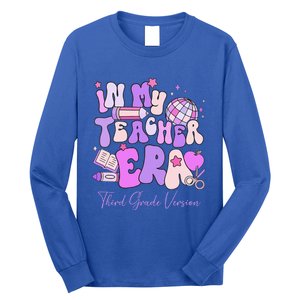 In My Teacher Era 3rd Grade Version 3rd Grade Teacher Era Long Sleeve Shirt