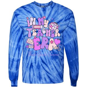 In My Teacher Era 3rd Grade Version 3rd Grade Teacher Era Tie-Dye Long Sleeve Shirt