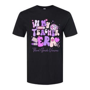 In My Teacher Era 3rd Grade Version 3rd Grade Teacher Era Softstyle CVC T-Shirt