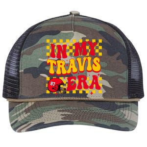 In My Travis Era Retro Groovy Retro Retro Rope Trucker Hat Cap