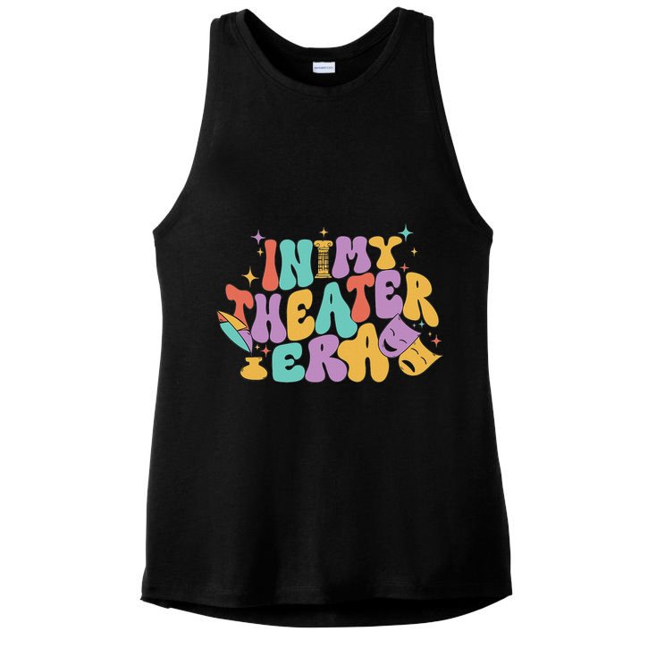 In My Theater Era Funny Theater Lover Acting Teacher Drama Ladies PosiCharge Tri-Blend Wicking Tank