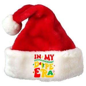 In My Unapologetically Dope Era Junenth Black History Funny Gift Premium Christmas Santa Hat