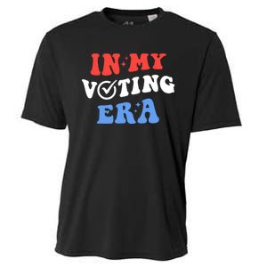 In My Voting Era Usa Flag 2024 Election Cooling Performance Crew T-Shirt