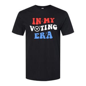 In My Voting Era Usa Flag 2024 Election Softstyle CVC T-Shirt