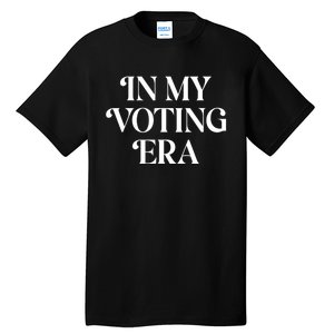 In My Voting Era Usa Flag 2024 Election Tall T-Shirt