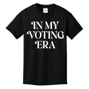 In My Voting Era Usa Flag 2024 Election Kids T-Shirt