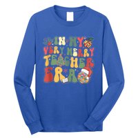 In My Very Merry Teacher Era Groovy Retro Teacher Christmas Meaningful Gift Long Sleeve Shirt