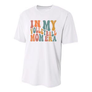 In My Volleyball Mom Era Youth Performance Sprint T-Shirt