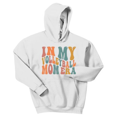 In My Volleyball Mom Era Kids Hoodie