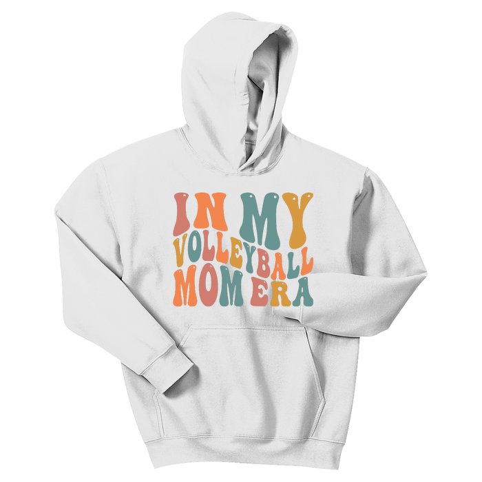 In My Volleyball Mom Era Kids Hoodie