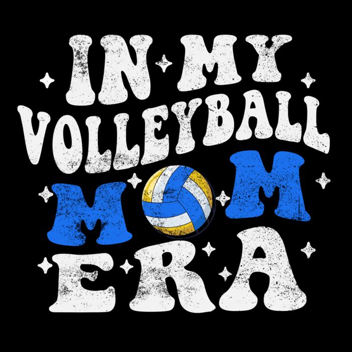 In My Volleyball Mom Era Funny Player Volleyball Mom Groovy Great Gift Mug