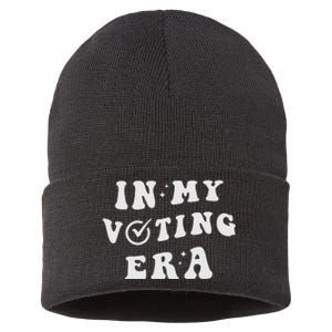 In My Voting Era 2024 Election Sustainable Knit Beanie