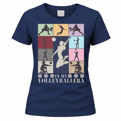 In My Volleyball Era Retro Vintage Volleyball Sport Game Day Women's T-Shirt