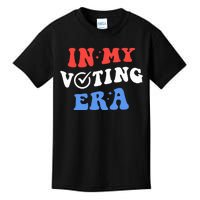 In My Voting Era Usa Flag 2024 Election Kids T-Shirt