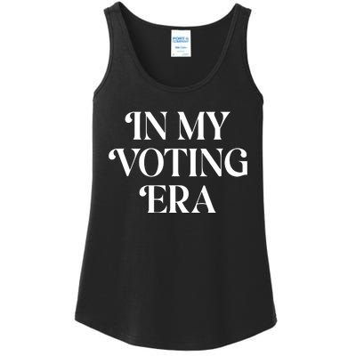 In My Voting Era Presidential Election 2024 Ladies Essential Tank