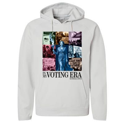 In My Voting Era Madam President Performance Fleece Hoodie