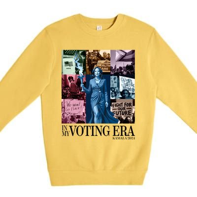 In My Voting Era Madam President Premium Crewneck Sweatshirt