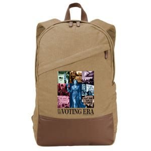 In My Voting Era Madam President Cotton Canvas Backpack