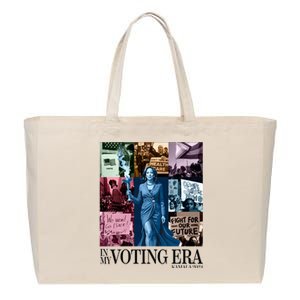 In My Voting Era Madam President Cotton Canvas Jumbo Tote