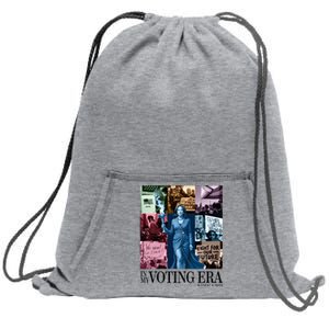 In My Voting Era Madam President Sweatshirt Cinch Pack Bag